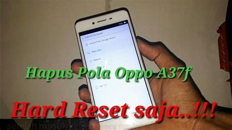 Cara Buka Kunci Pola Oppo A37f YouTube