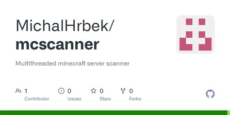 GitHub MichalHrbek Mcscanner Multithreaded Minecraft Server Scanner