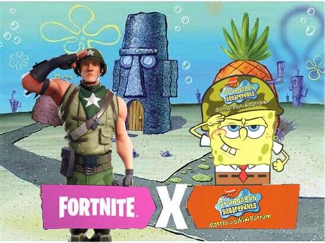 Fortnite X Spongebob Battle For Bikini Bottom Fortnite Battle Royale Armory Amino