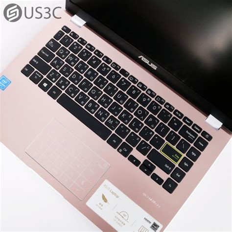 【us3c 桃園春日店】【一元起標】公司貨 華碩 Asus E410ma 0121pn4020 14吋 N4020 4g 64g 粉 二手筆電