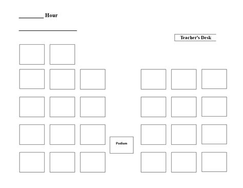 seating chart template create organized seating plans efficiently