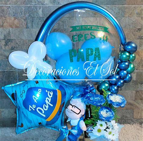 Arriba 61 Imagen Decoracion Con Globos Dia Del Padre Abzlocal Mx