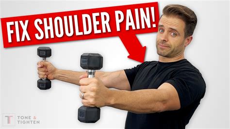 How To Decrease Shoulder Pain Strengthen Your Rotator Cuff YouTube