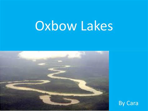 PPT - Oxbow Lakes PowerPoint Presentation, free download - ID:5436271