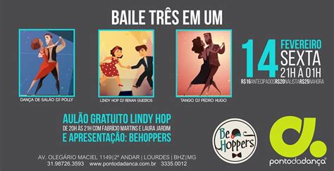 Mural do BH Dança de Salão Baile Três em Um