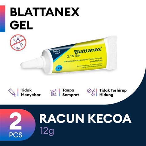 Promo Bayer Blattanex Cockroach Gel Pengusir Kecoa G Pcs Diskon