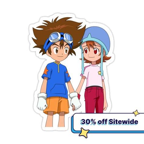 Eien Nitomoni Sticker By Jubiamajo Digimon Adventure Digimon