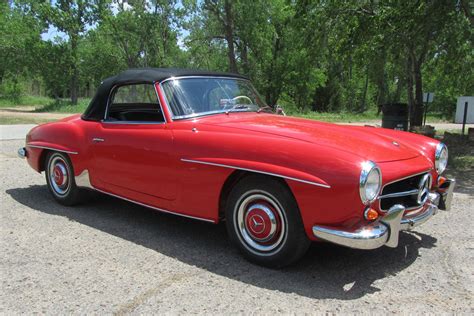 1958 MERCEDES-BENZ 190SL CONVERTIBLE - Front 3/4 - 189112