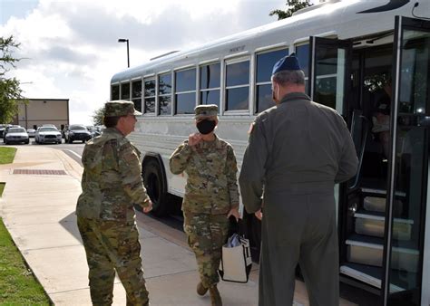 Nd Commander Farewell Tour With Civic Leaders Visit Alamo Wing C M