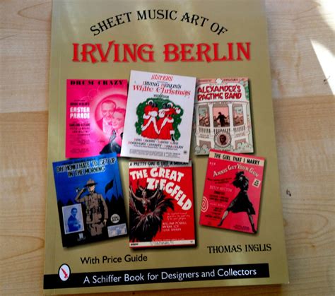 Sheet Music Art Of Irving Berlin Price Guide Inglis St Designer