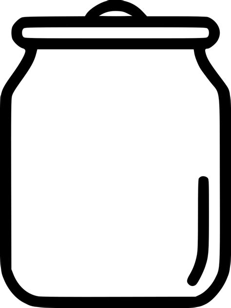 Download Can Jar Pickle Vessel Container Comments Jar Icon Png