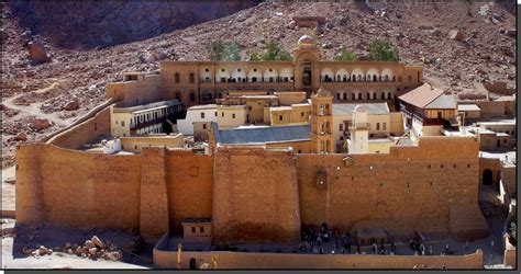 Historic St. Catherine’s Monastery on Mount Sinai