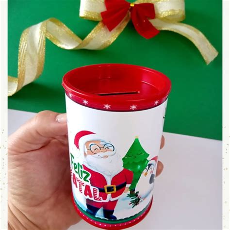 Cofrinho Personalizado Crian As Natal Elo Produtos Especiais