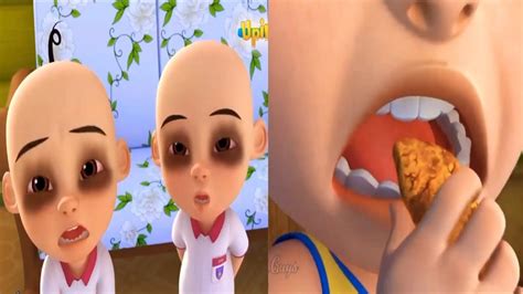 Upin Ipin Makan Telur Ikan Macam Mata Panda Tiru Aksi Upin Ipin