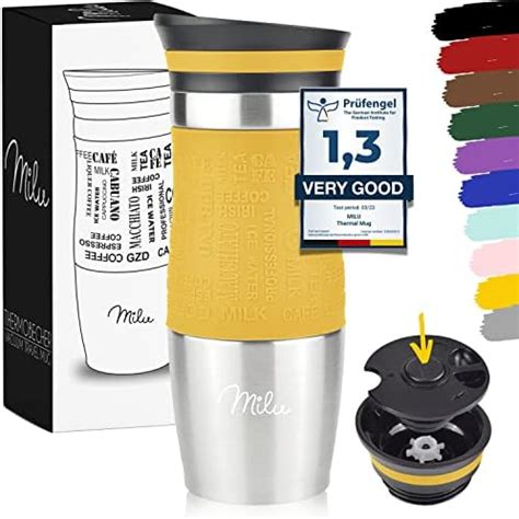 Slosh Mug Isotherme Tasse Thermos Caf Th Emporter Double Paroi