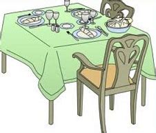 clipart dining room table - Clipground