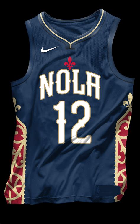 New New Orleans Pelicans Uniform Set Concepts Chris Creamers