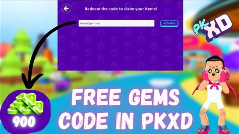 New Free Code For Gems In Pkxd Youtube