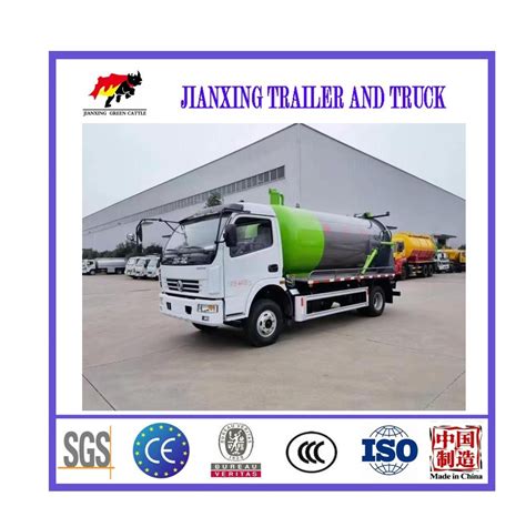 Chassis Cbm Sewage Suction Vacuum Truck Fecal Truck China