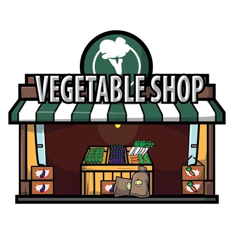 Vegetable Shop Illustration Design 19483360 Vector Art at Vecteezy