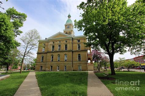 Hillsdale County Courthouse Hillsdale Michigan 6471 Photograph By Jack