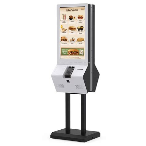 Inches Touch Screen Payment Interactive Self Service Kiosk Machine