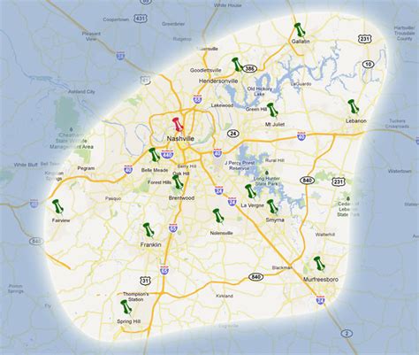 Service Area Map