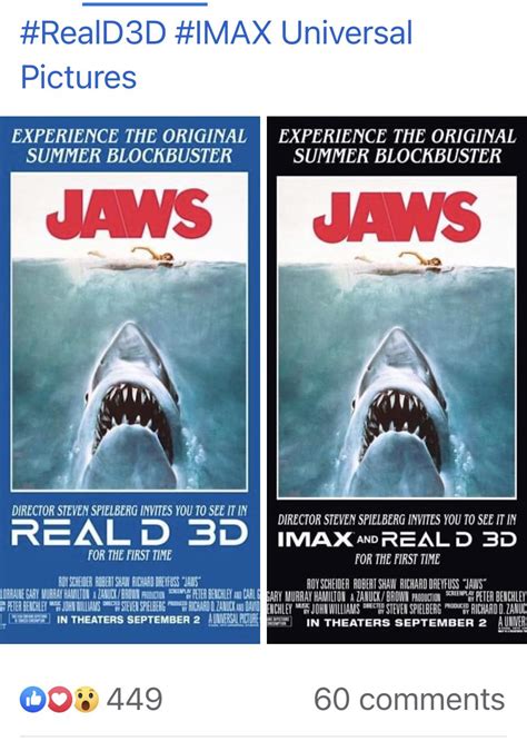 Jaws In 3d And Et Imax Rereleases 2022 General Discussion