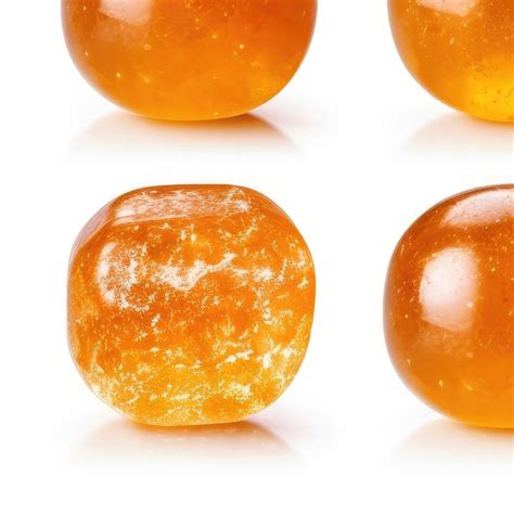 Quatro Bolinhas De Gude Laranja Branco E Amarelo Sobre Elas Foto