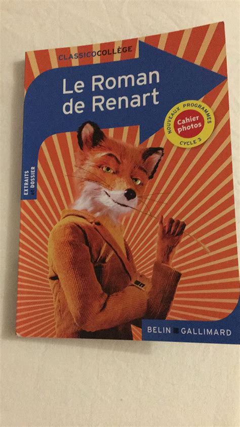 Amazon Fr Le Roman De Renart Anonymes Mezinski Pierre Livres