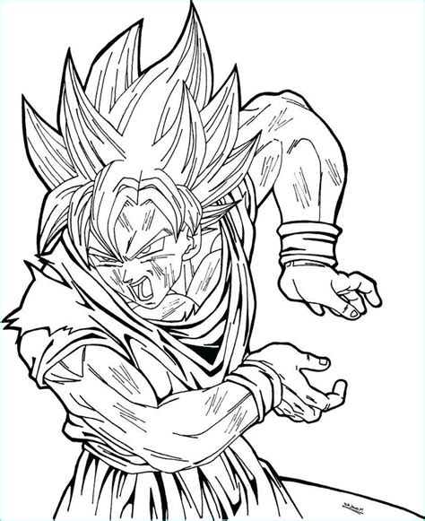 13 Luxe De Coloriage Goku Ultra Instinct Galerie Coloriage