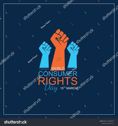 World Consumer Rights Day Vector Illustration Stock Vector (Royalty ...