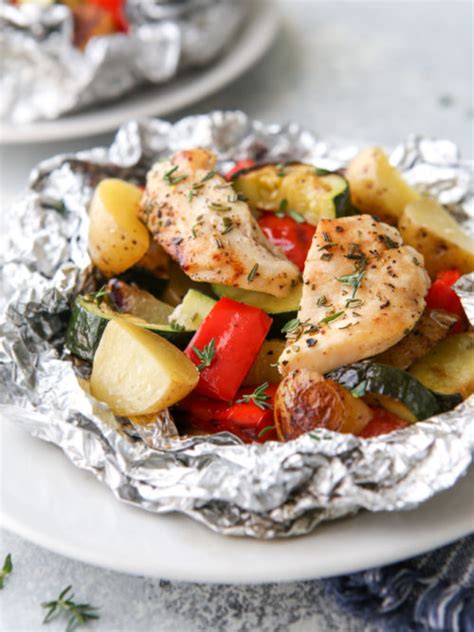 Chicken Veggie Foil Packets 13 Completely Delicious