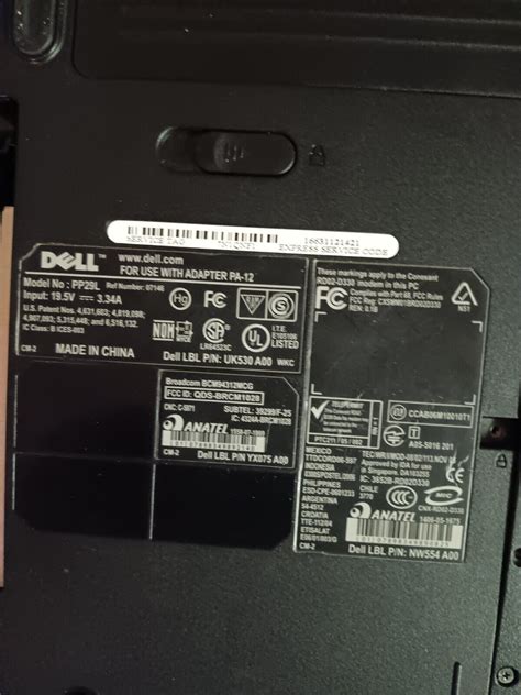 Dell Inspiron Pp29l 1525 Laptop Parts Only Window Vista Dual Core No Battery Ebay