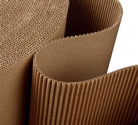 Corrugated Roll Cardboard Roll 2 Ply Roll 20 Meters 30 Inches