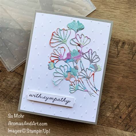 Stampin Up Sneak Peek Of Fancy Flora Ginkgo Branch Artofit