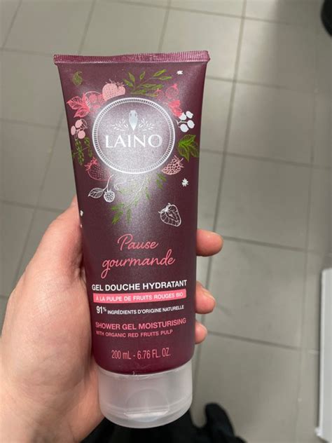 Laino Gel Douche Hydratant La Pulpe De Fruits Rouges Bio Inci Beauty