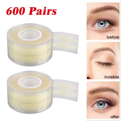 Eeekit Natural Invisible Double Side Eyelid Tapes Stickers Medical Use