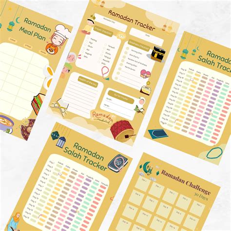 Ramadan Daily Planner Printable 2023 Ramadan Tracker Pdf Islamic