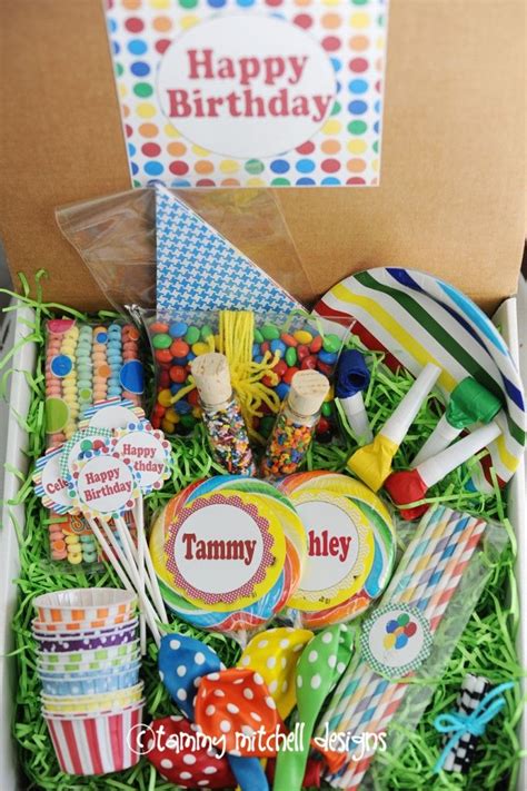 Make This Creative Gift Ideas Birthday In A Box Party In A Box