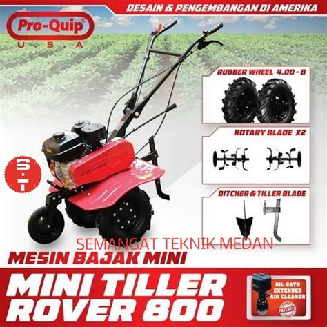 Jual Rover Mesin Traktor Bajak Sawah Kebun Mini Tiller Proquip Rover