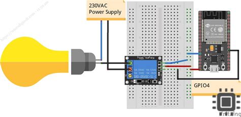 Channel Relay Module To Esp Circuit Diagram