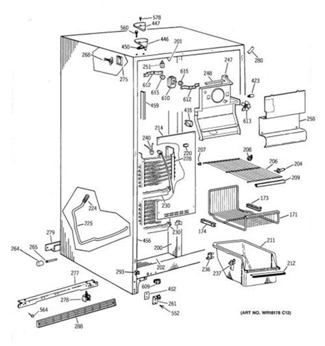 Idylis Freezer Parts Diagram