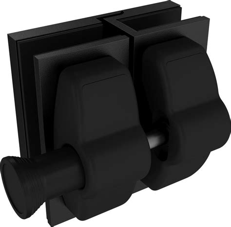 Master Range Glass To Glass Latch Kit Matt Black Finish Ss316 And Polymer Hardware And General