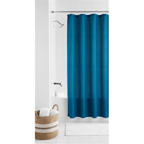 Mainstays Waffle Fabric Shower Curtain Simple Bathroom Bathroom Redo