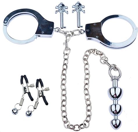 Metall Handschellen Edelstahl Handfesseln Fu Fesseln Sex Bondage