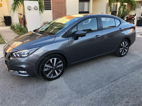 Nissan Versa Platinum Aut Usado Color Gris Oscuro Precio