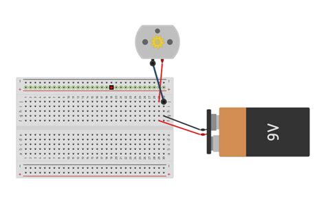 Circuit Design Dc Motor Tinkercad