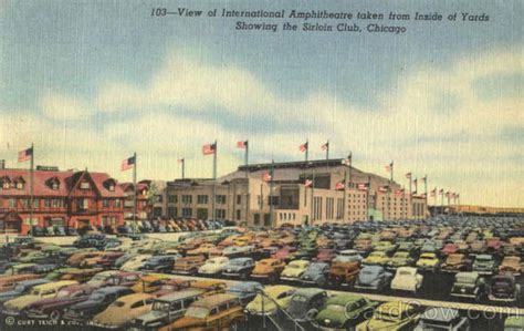 View Of International Amphitheatre Taken From Inside Of Yards Chicago, IL