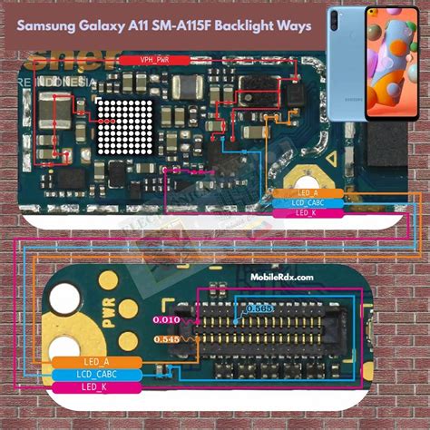 Samsung Galaxy A11 A115F Display Light Ways Repair Backlight Problems